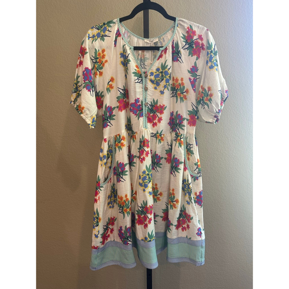 Size S Easel Los Angeles Puff Sleeve Floral
Mini Dress - Picture 2 of 7